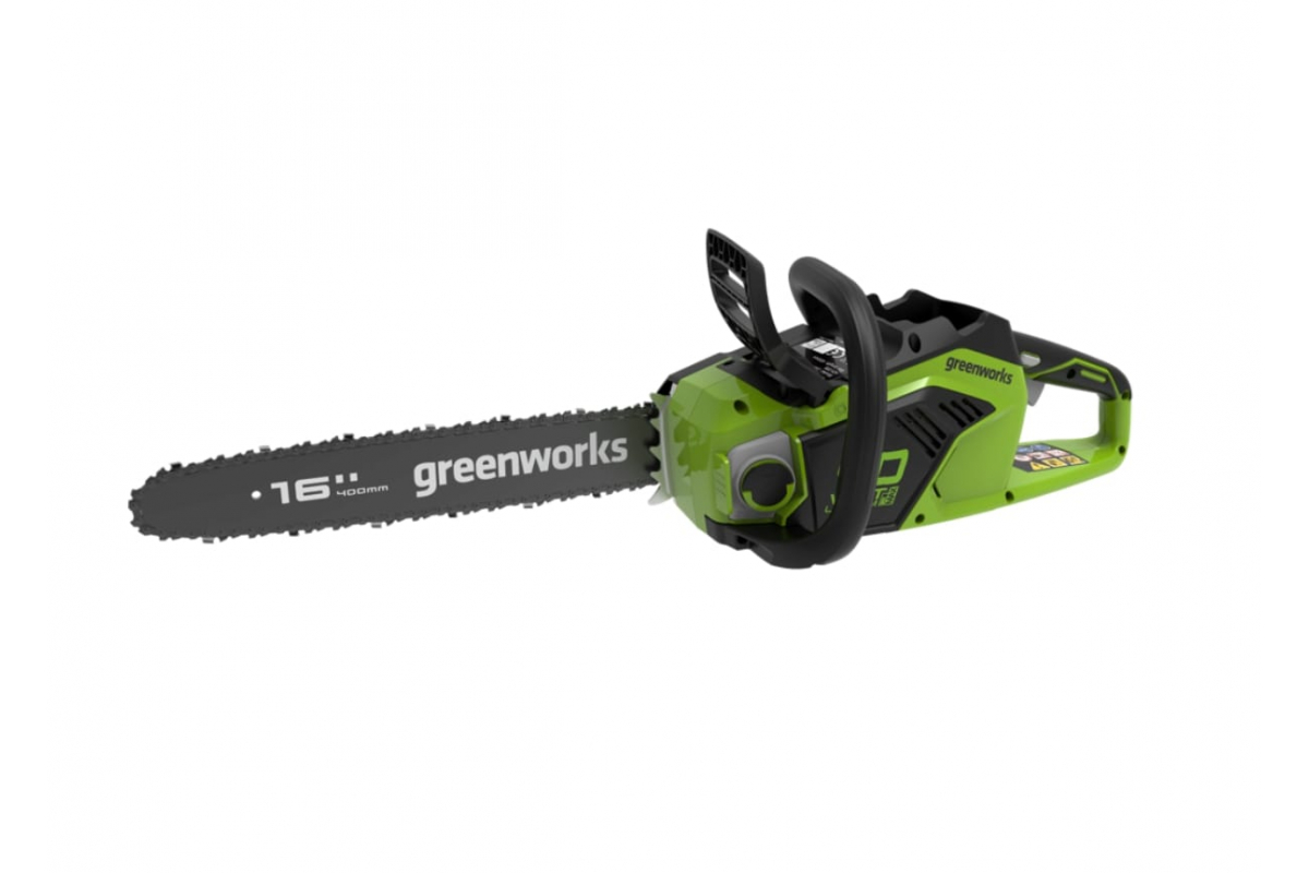 Аккумуляторная бесщеточная цепная пила  GREENWORKS GD40CS18