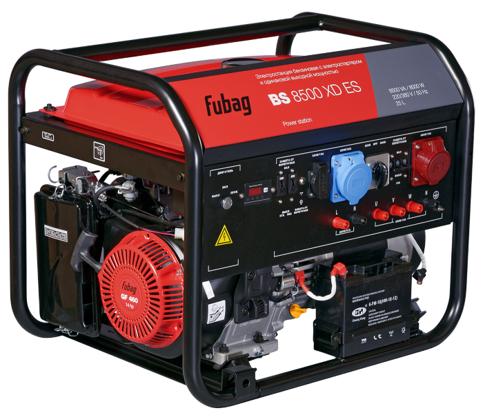 Генератор бензиновый FUBAG BS 8500 A ES DUPLEX с возможностью автоматизации
