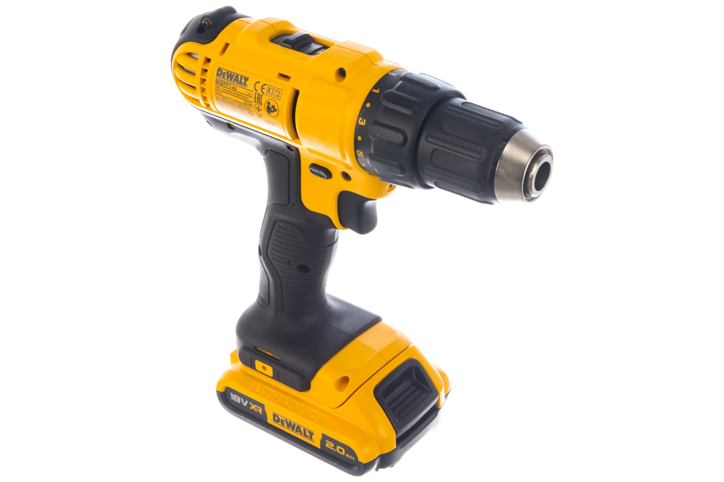 Дрель-шуруповерт DEWALT DCD771D2