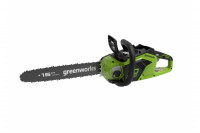 Аккумуляторная бесщеточная цепная пила  GREENWORKS GD40CS18 - фото 1