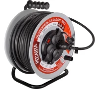 Удлинитель Ресанта 4 места 50 метров 3х2,5 - фото 2