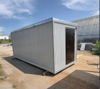 Строительная металлическая бытовка 6,1 на 2,44 м - фото 1