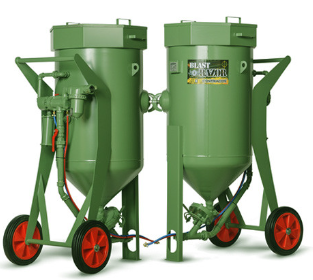 BlastRazor Z-200RCS (DBS-200RCS) Contracor аппарат пескоструйный с дистанционным управлением и дозатором SGV